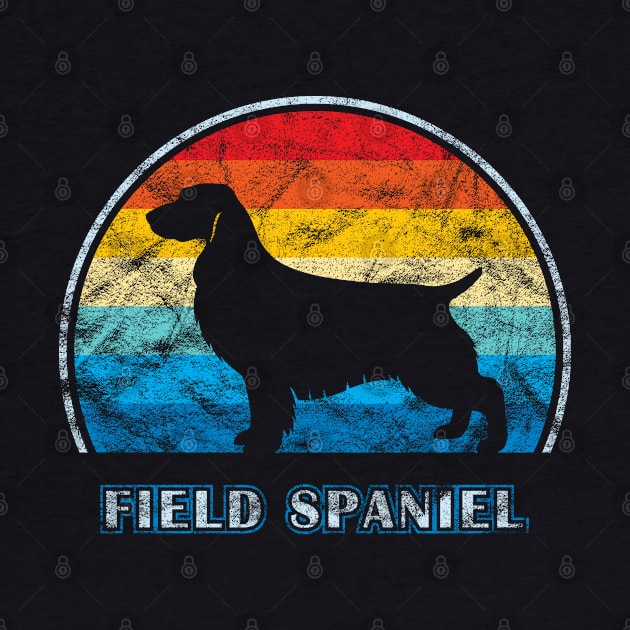 Field Spaniel Vintage Design Dog by millersye